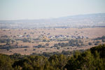 Вид на ранчо Бонанза Крик неподалеку от города Санта-Фе в штате Нью-Мексико, США, 22 октября 2021 года