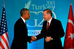 Президент США Барак Обама и президент Турции Реджеп Тайип Эрдоган