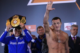 Российский боксер Денис Лебедев