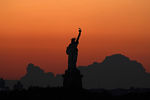 Статуя Свободы в Нью-Йорке
