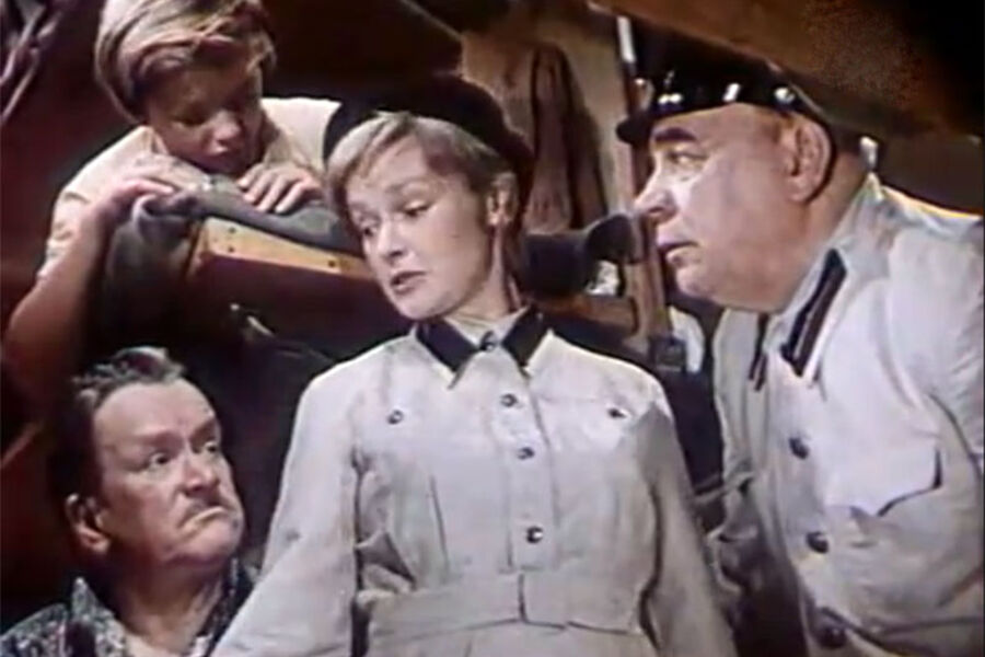 Кадр из&nbsp;фильма &laquo;Слепая птица&raquo; (1963)