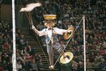 «Солнечный клоун» Олег Попов в Московском цирке на проспекте Вернадского, 1978 год 