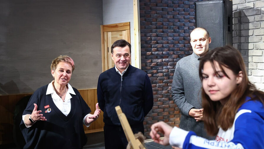Воробьев встретился с участниками Центра молодежных инициатив в Протвино 