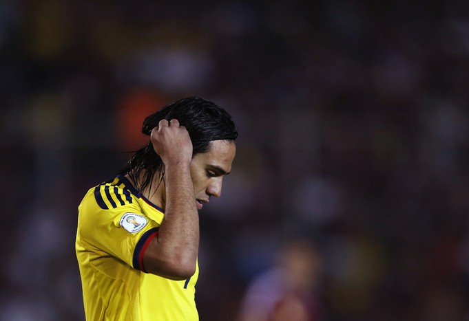 Радамель Фалькао со сборной Колумбии проиграла команде Венесуэлы&nbsp;- 0:1