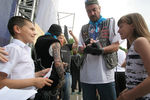 Шон Карр на международном фестивале детского творчества «Навстречу мечте» в Киеве, 2009 год