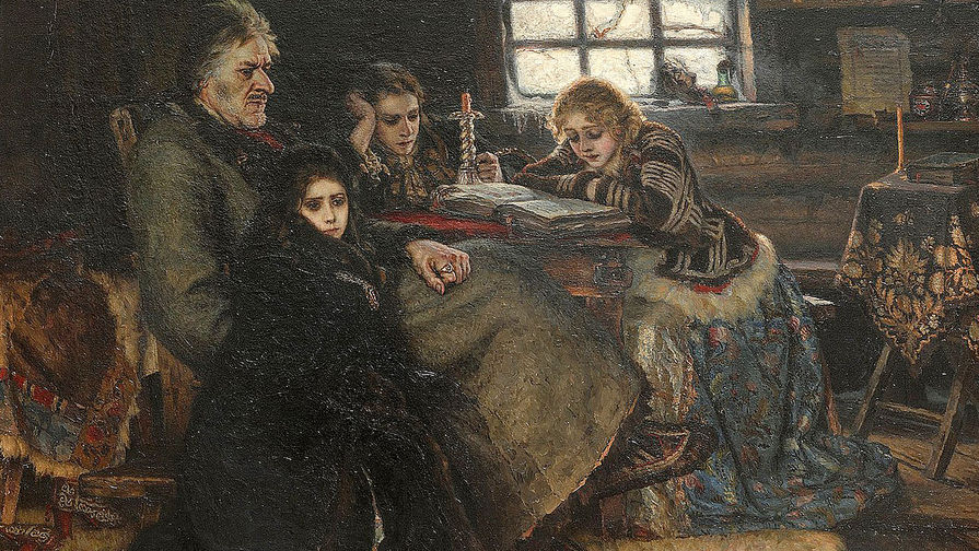 В. И. Суриков. «Меншиков в Берёзове» (1883)