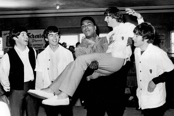 Боксер Мухаммед Али и группа The Beatles, 1964&nbsp;год