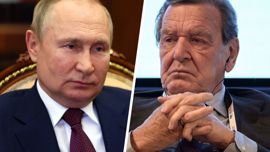Песков рассказал об обсуждении Путиным и Шредером перспектив энергетики и "Северного потока - 2"