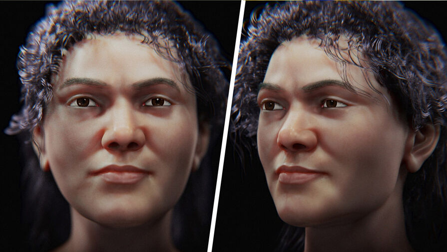 Ученые воссоздали лицо женщины, жившей 45 тыс. лет назад в современной Чехии