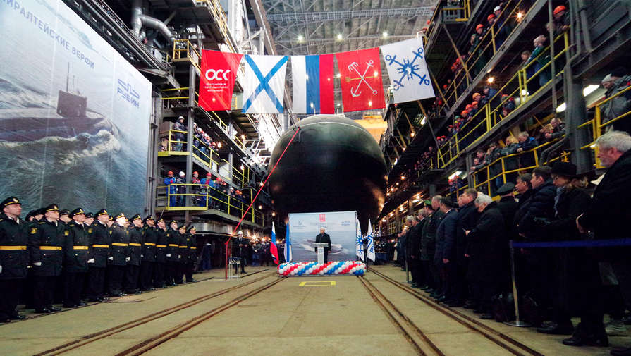 Главком ВМФ Евменов: подлодка Уфа войдет в состав российского флота в ноябре