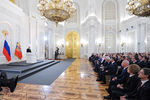 Владимир Путин обращается к Федеральному Собранию РФ