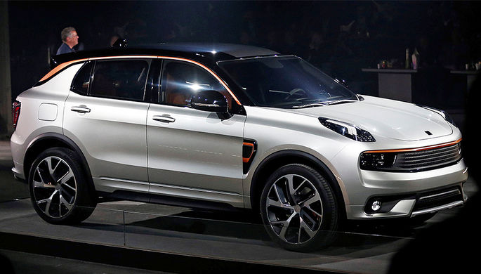 Презентация первой модели бренда Lynk & Co в Берлине