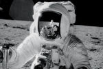 Астронавт Алан Бин на поверхности Луны, 19 ноября 1969 года