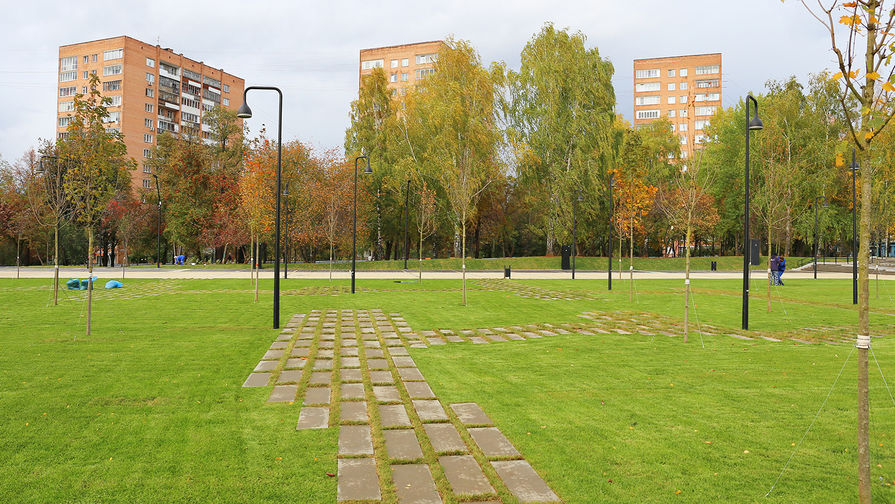 Центральная площадь Ижевска после реконструкции, сентябрь 2019 года