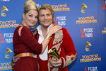 Мария Максакова и Николай Басков на церемонии вручения ежегодной музыкальной премии «Золотой граммофон-2013»
