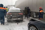 Массовое ДТП на трассе М5 «Урал» в Свердловской области, 7 февраля 2021 года