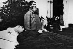 Владимир Ильич Ленин на смертном одре. Резиденция Горки. 22-23 января 1924 год