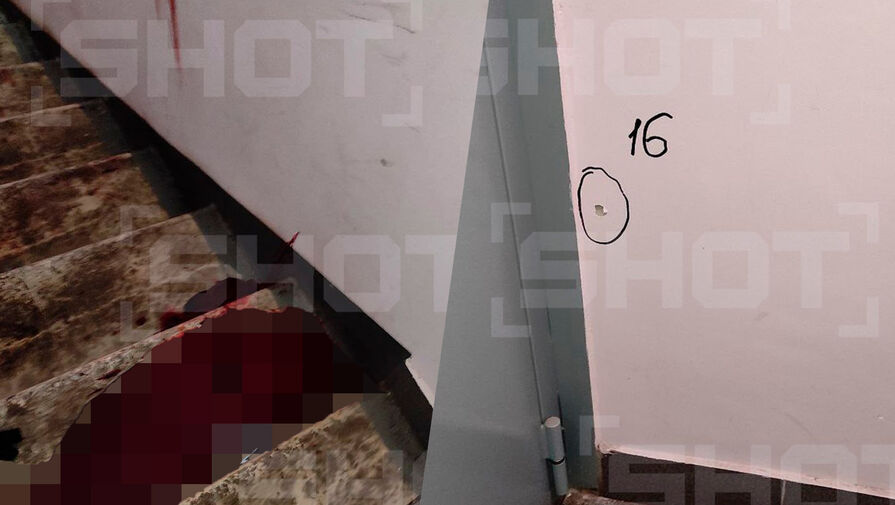 В сети появилось видео из подъезда на Рублевке, где произошла перестрелка