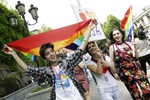 Первый в истории гей-парад в Тбилиси.