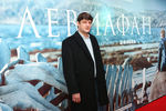 Актер Сергей Борисов на премьере фильма «Левиафан» в кинотеатре «Москва»
