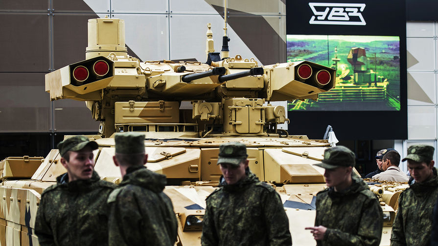 Боевая машина поддержки танков БМПТ-72 на&nbsp;международном военно-техническом форуме &laquo;Армия-2016&raquo;