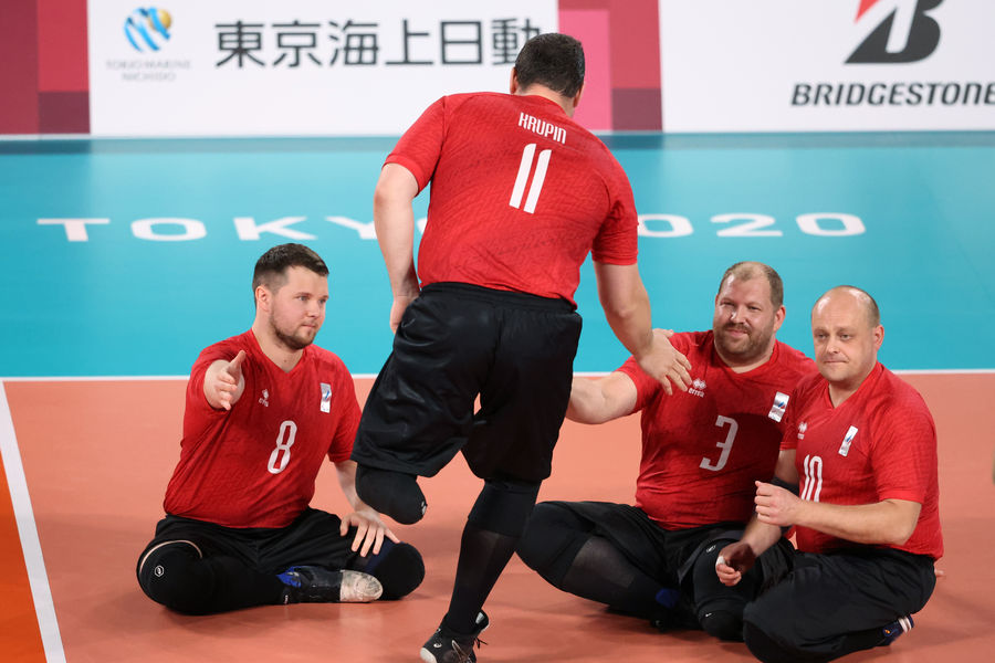 Мужская сборная России по волейболу сидя на Паралимпиаде в Токио — 2020