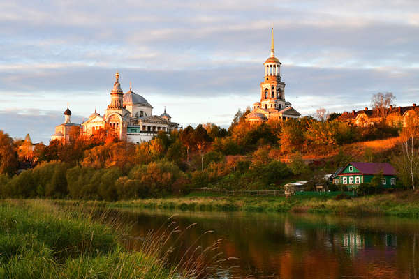 Новоторжский Борисоглебский мужской монастырь в городе Торжок