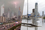 Последствия ливней в Дубае, 16 апреля 2024 года