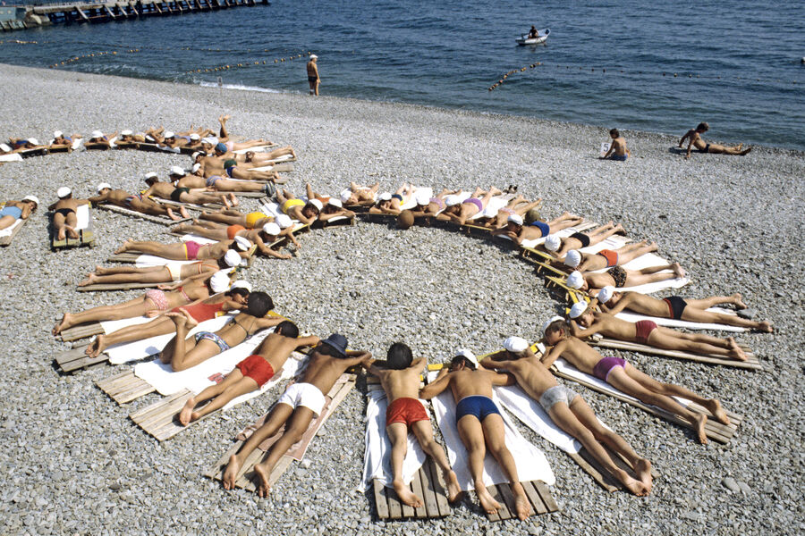 В&nbsp;лагере &laquo;Артек&raquo;, 1984&nbsp;год