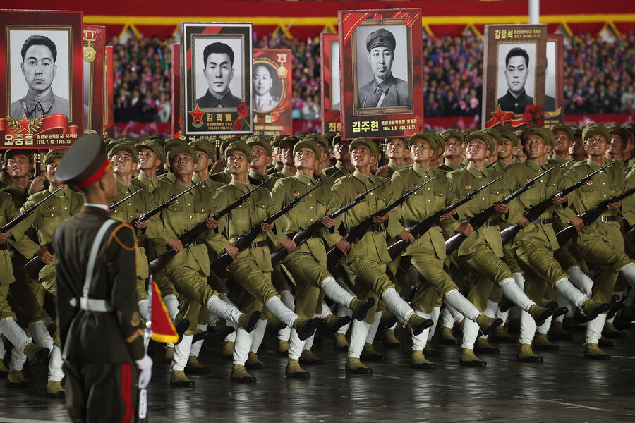 Военный парад в&nbsp;честь 80-летия создания Трудовой партии Кореи в&nbsp;Пхеньяне, КНДР, 10&nbsp;октября 2025&nbsp;года