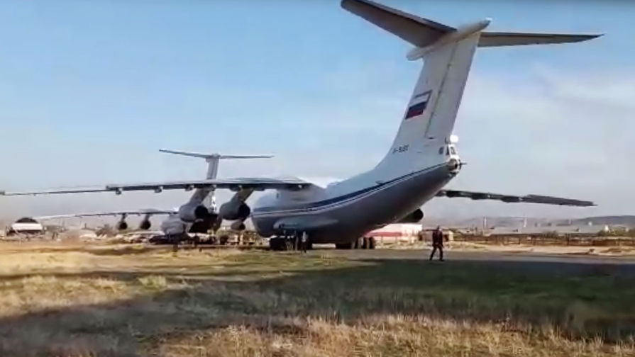 На месте жесткой посадки Ил-76 под Рязанью возник пожар, пострадали пять человек