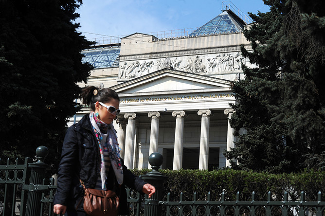 Здание Государственного музея изобразительных искусств имени А.С. Пушкина
