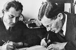 Писатели Илья Ильф и Евгений Петров, 1932 год