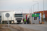 Международный автомобильный пункт пропуска «Сырым» на границе Казахстана и России, 27 сентября 2022 года