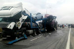 В результате аварии с участием автобуса и грузовика на трассе в Северной Осетии погибли пять человек, еще 25 пострадали