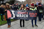 «Женский марш» в Дублине