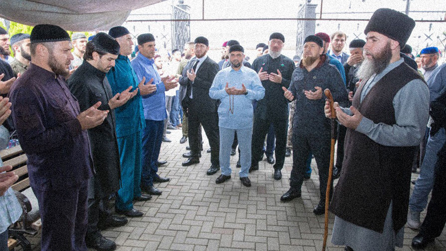 Президент Чеченской республики Рамзан Кадыров посетил поминки убийцы полковника Буданова‍