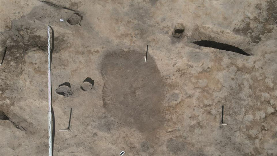 Российские археологи нашли сарматское погребение