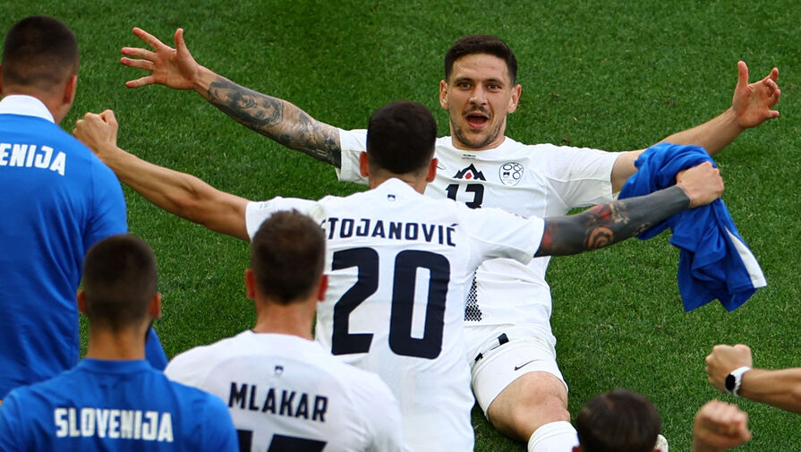Словения и Дания сыграли вничью в матче Евро-2024