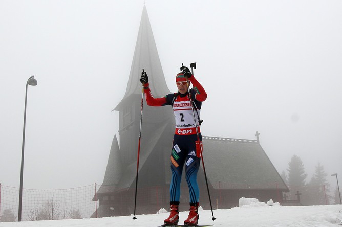 Ольга Вилухина стала бронзовым призером гонки преследования в Хольменколлене