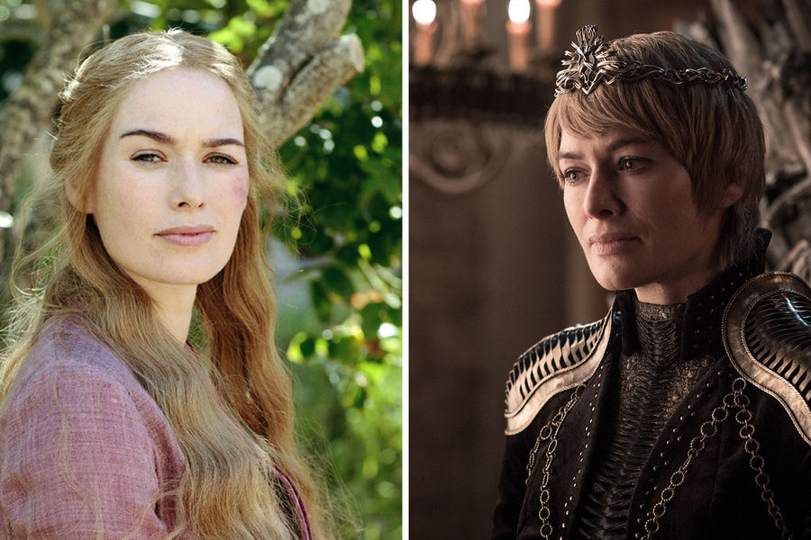 <b>Серсея Ланнистер &mdash; Лина Хиди</b>
<br><br>Серсея &mdash; один из&nbsp;самых противоречивых персонажей саги. Двуличная, надменная и действующая только из&nbsp;холодного расчета, она переубивала всех и пришла к&nbsp;власти, став Королевой Семи королевств. В&nbsp;финале она беременеет и даже начинает вызывать симпатию. Погибает, однако, не в&nbsp;сражении, а в&nbsp;обнимку с&nbsp;любимым братом