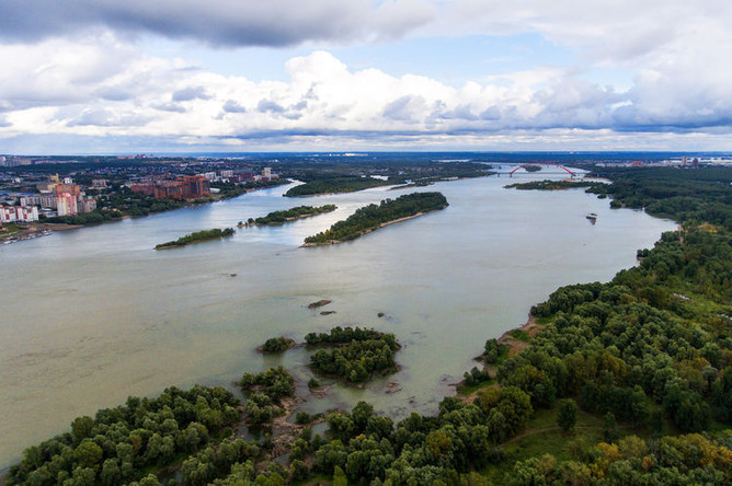 Вид на реку Обь