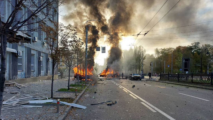 Бывший депутат Рады заявил, что один из ударов по Киеву был нанесен по штабу Азова