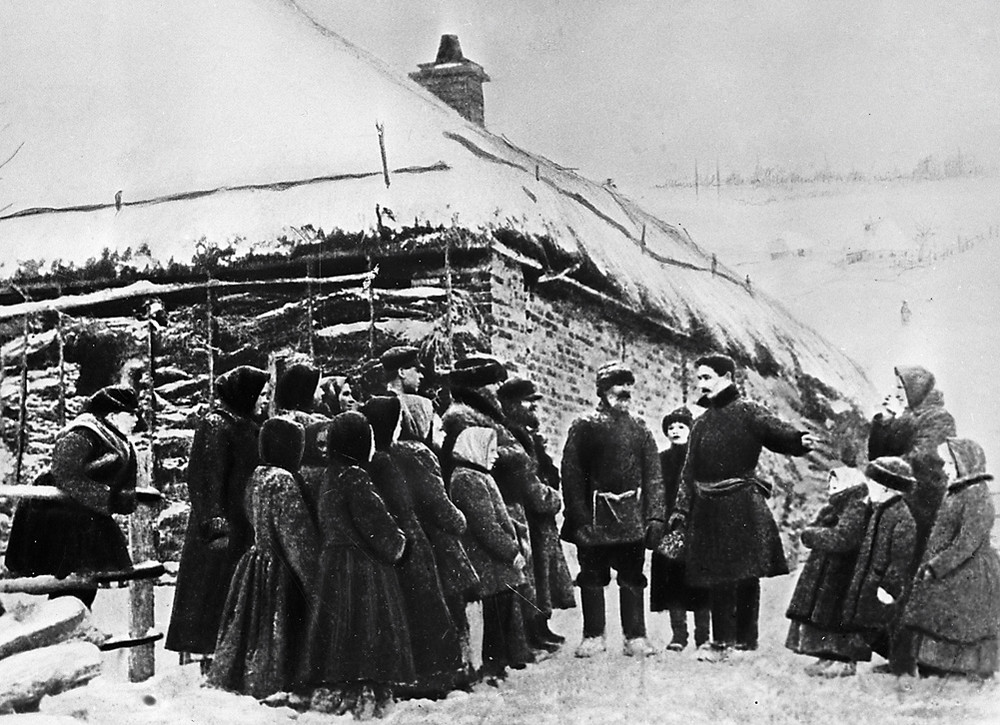 Призывник, отправляющийся на фронт во время Русско-японской войны, 1904 год