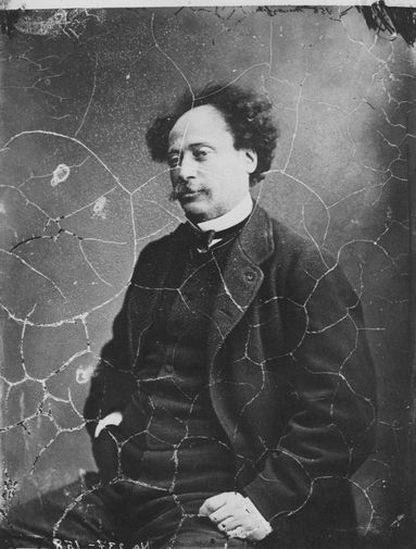 Александр Дюма-сын на&nbsp;снимке французского фотографа Гаспара Феликса Турнашона (Надара), 1864 год