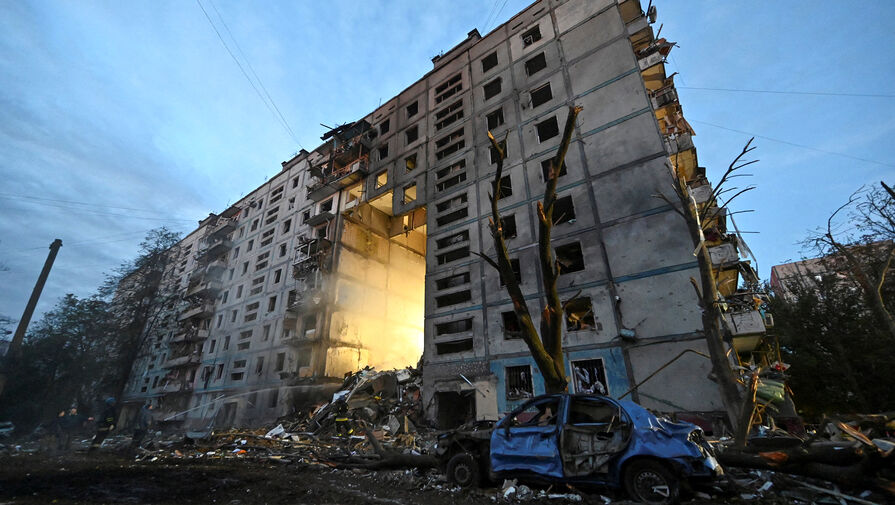 Рогов: в городе Запорожье, находящемся под контролем Киева, звучат взрывы
