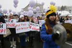 Демонстрация в честь Международного женского дня в Киеве, Украина, 8 марта 2018 года