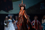 Эржена Боева (Улан-Удэ) во время финала всероссийского конкурса красоты «Краса России» в Зимнем театре в Сочи, 15 ноября 2023 года