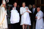 Крещение детей принцессы Шарлен Уиттсток и князя Альбера II