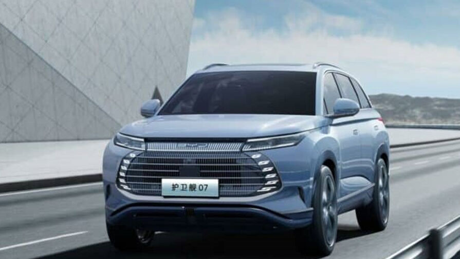 BYD выпустит новый гибридный кроссовер Corvette 07